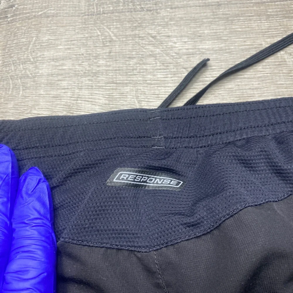 Adidas Response Track Pants Mens Medium Black Vintage Y2K Mesh Lined Running 06